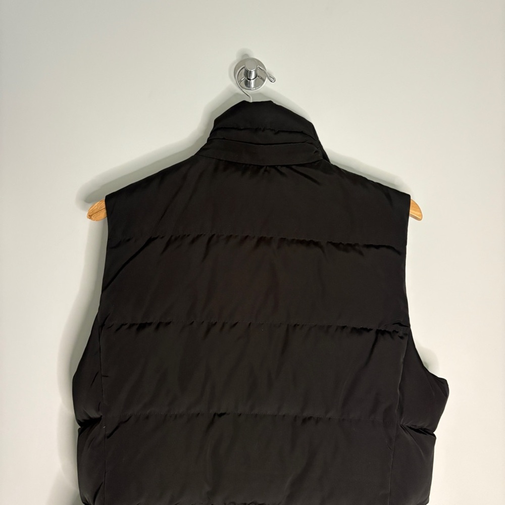 Talbots Black Down-Filled Quilted Puffer Vest – Size M - Picture 5 of 10